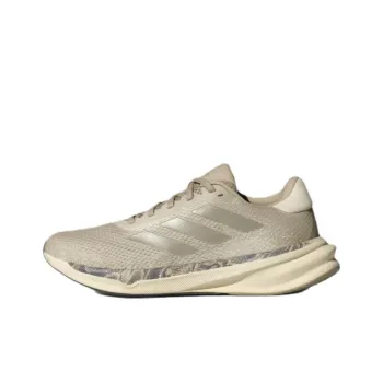 Adidas SUPERNOVA STRIDE Anti-Slip Wear-Resistant Low-Top Running Shoes Women's Beige