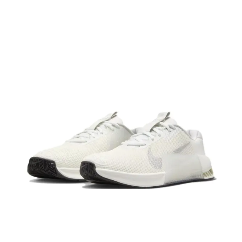 Nike Metcon 9 Premium Summit White Sail Black Metallic Silver Women's-2