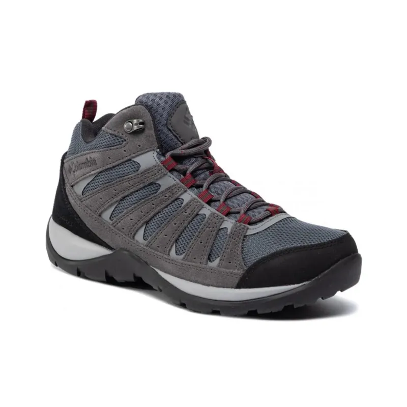 Columbia Redmond V2 Slip-Resistant Mid-Top Trekking Shoes Men's Gray-2
