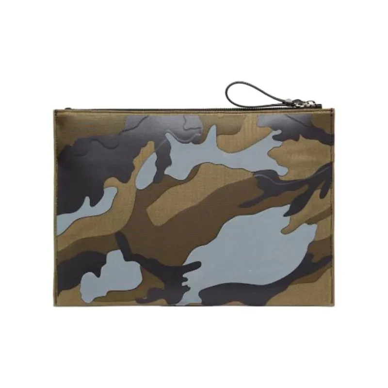Valentino Nylon Clutch Men's Camouflage-2