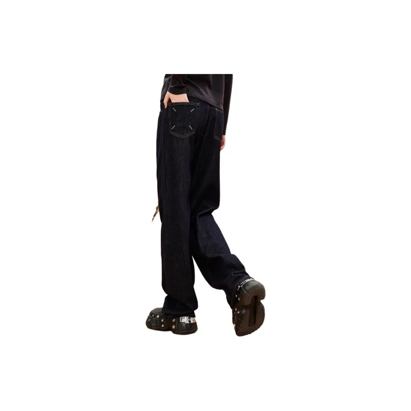 Coolhut Jeans Women's Navy Blue-1