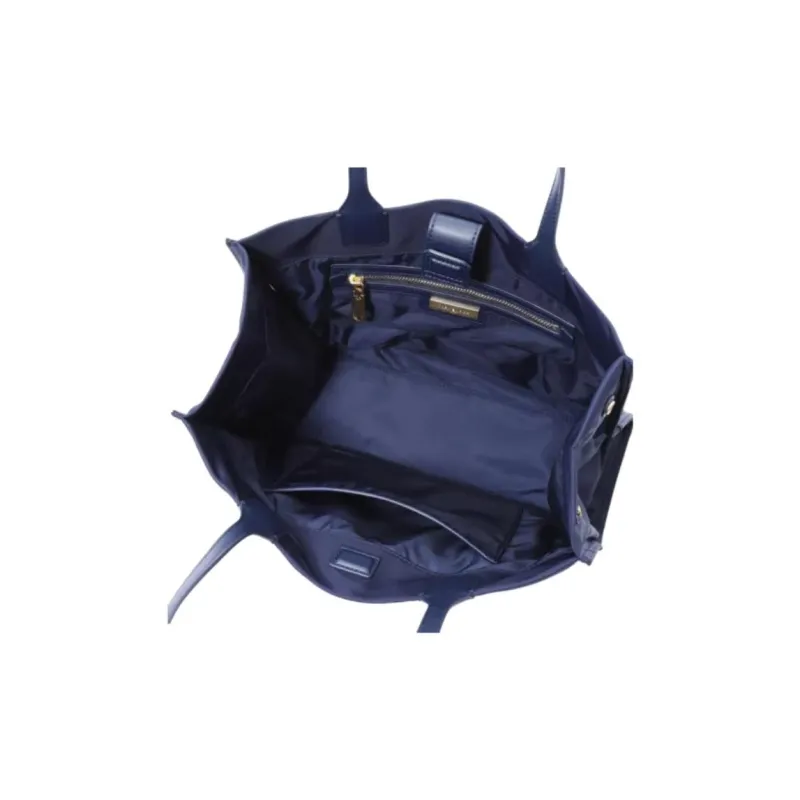 TORY BURCH Ella Small Tote Tory Navy-4