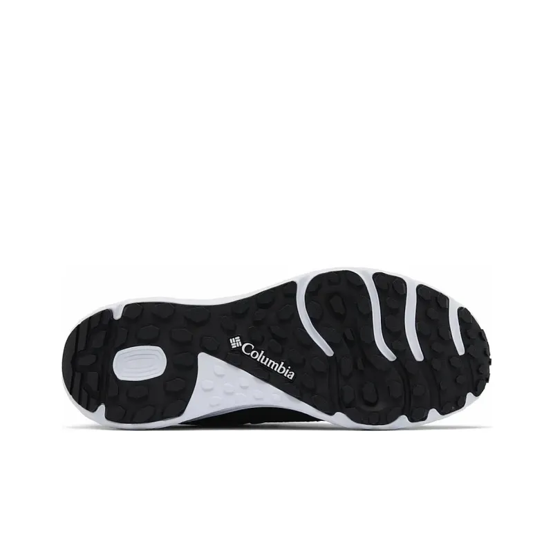 Columbia Konos Anti Slip Wear Resistant Low Top Trail Running Running Shoes Men's Black White-4