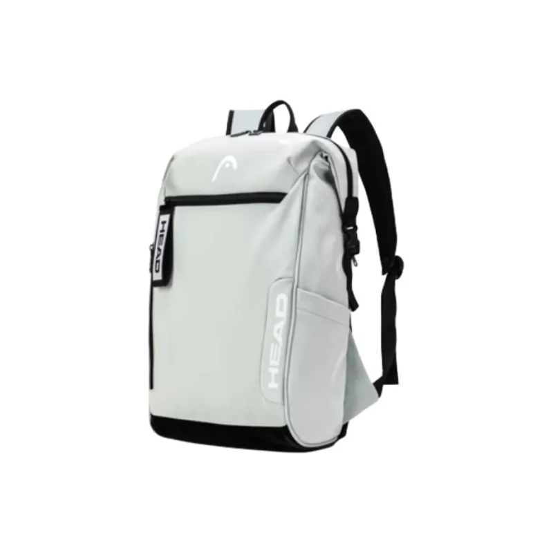 HEAD Fabric Backpack Large Size Unisex Black/Light Green-8