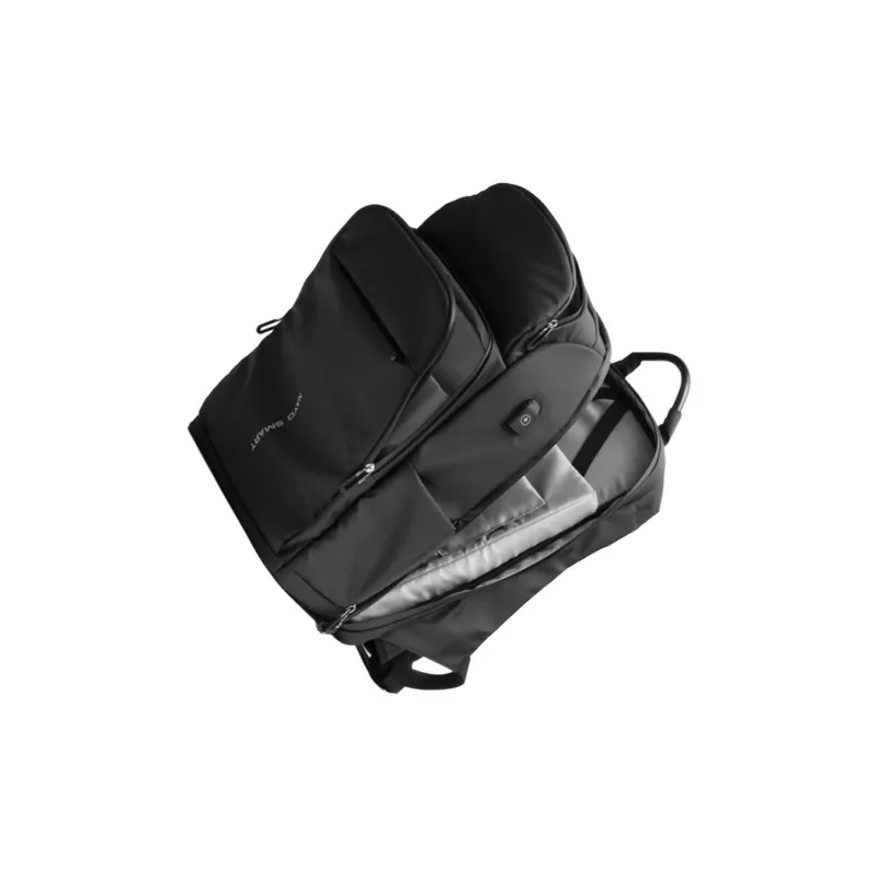 NAYO SMART Polyester Backpack Large Size Unisex Black-2