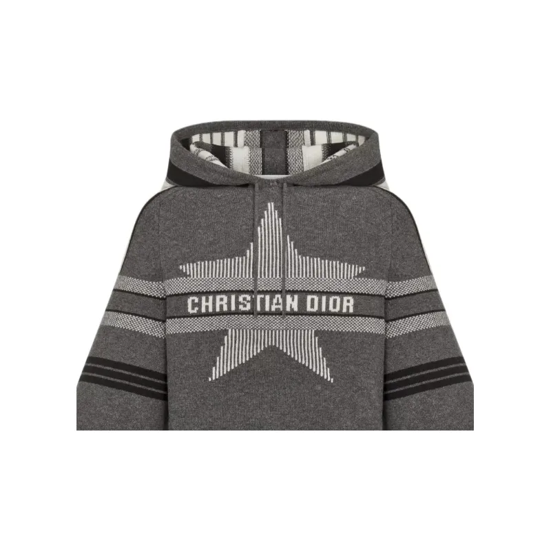 DIOR Dioralps Cashmere Sweater Women's Gray-2