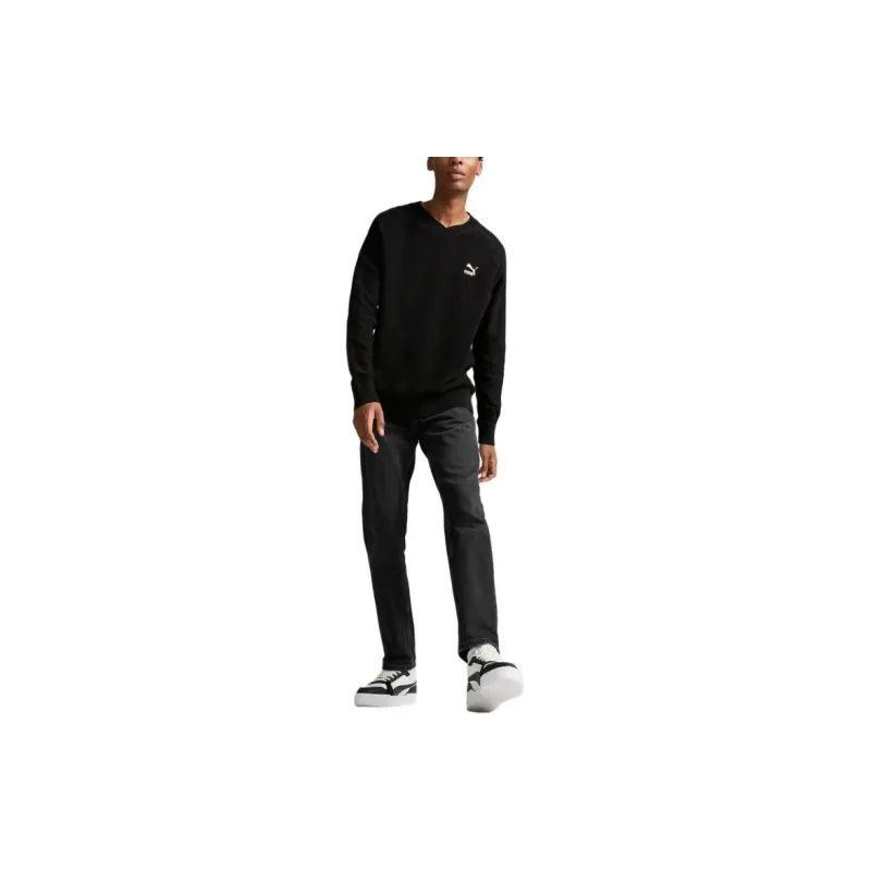 PUMA T7 Sweatshirts Men Black-2