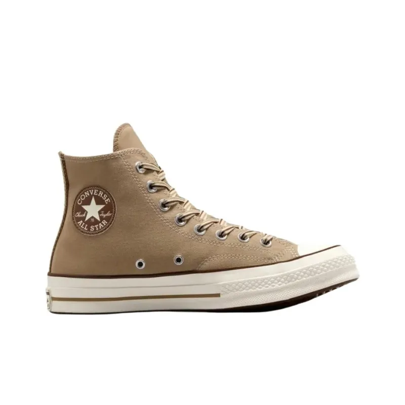 Converse 1970s Anti Slip Wear Resistant High Top Canvas Shoes Unisex Brown-1