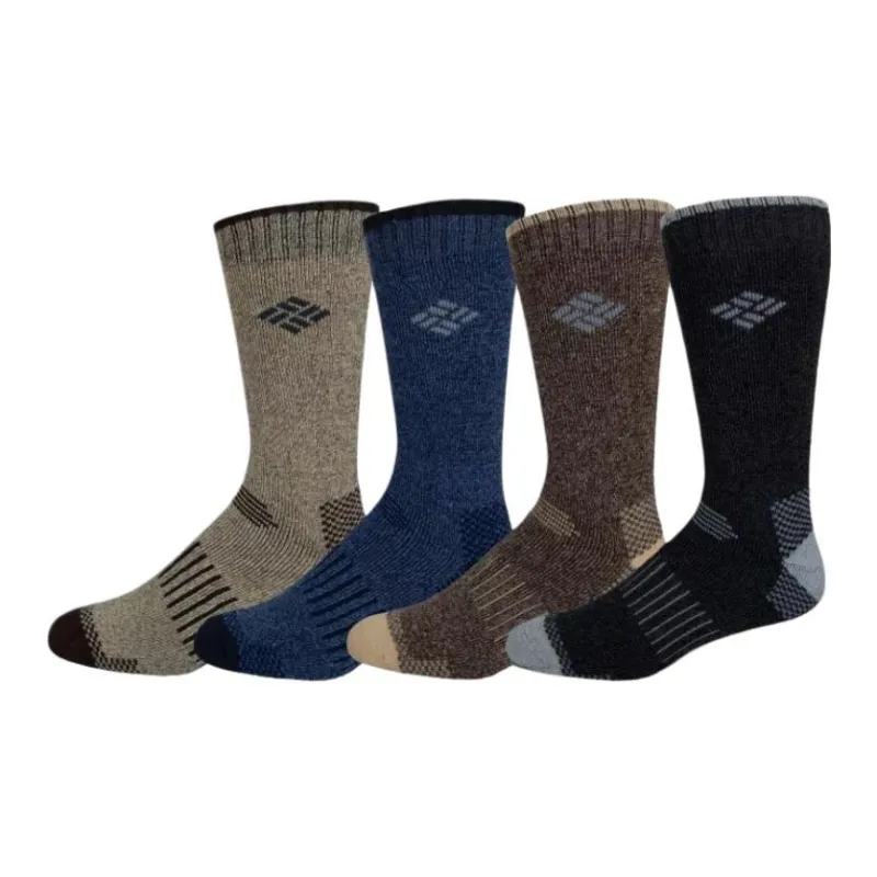 Columbia Mid-Calf Socks Men's 4 Pack-0