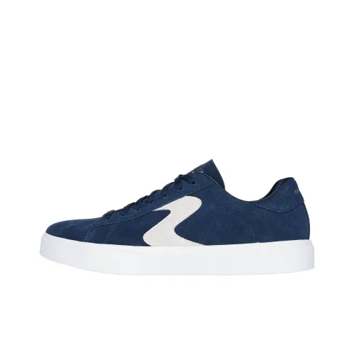 Skechers Eden LX Anti-Slip Wear-Resistant Low-Top Skateboard Shoes Men's Blue