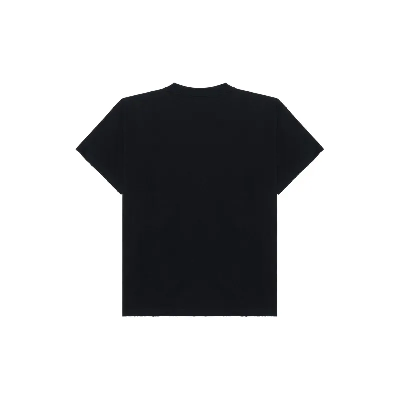 Balenciaga FW22 Drop Shoulder Sleeve T Shirt Women's Black-1