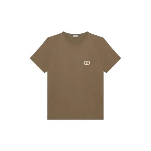 DIOR Quarterly New Products T-Shirts Men Brown