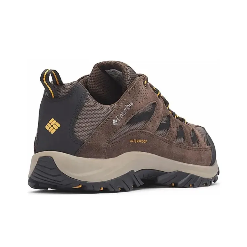 Columbia Crestwood Anti Slip Wear Resistant Low Top Hiking Shoes Men's Brown-3