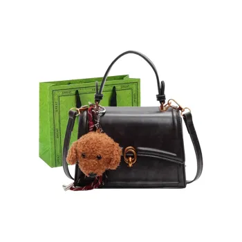 KARUISHA PU Handbag Shoulder Bag Crossbody Bag Women's Dark Tea/Brown/Coffee