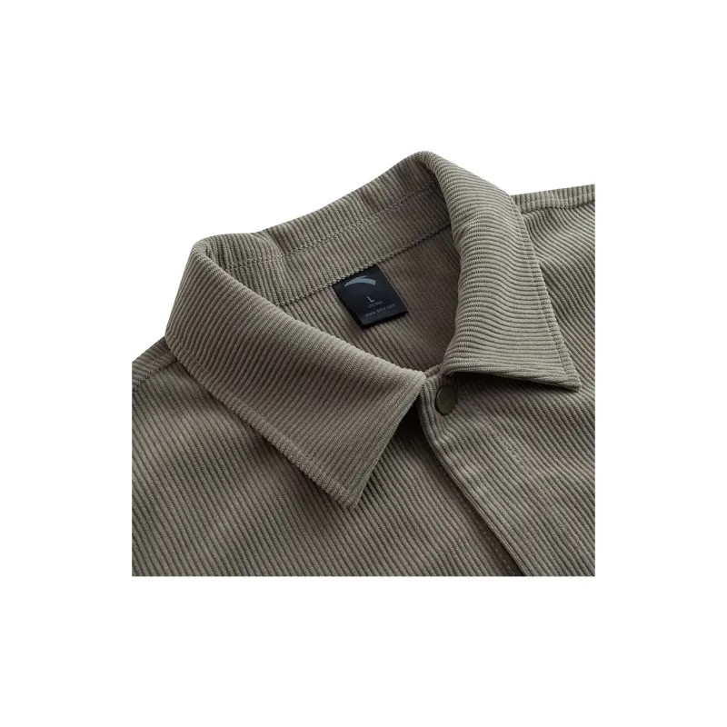 CHAOJIANTA Shirt Men's Wood Ash Gray-2