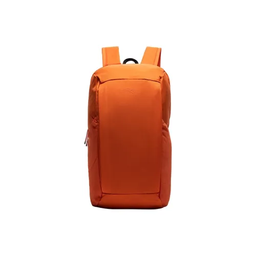 Anta Running Collection Fabric Backpack Large Size Unisex Warm Orange