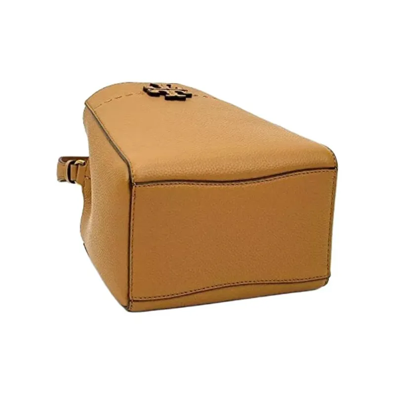 TORY BURCH McGraw Small Bucket Bag Tiramisu-3