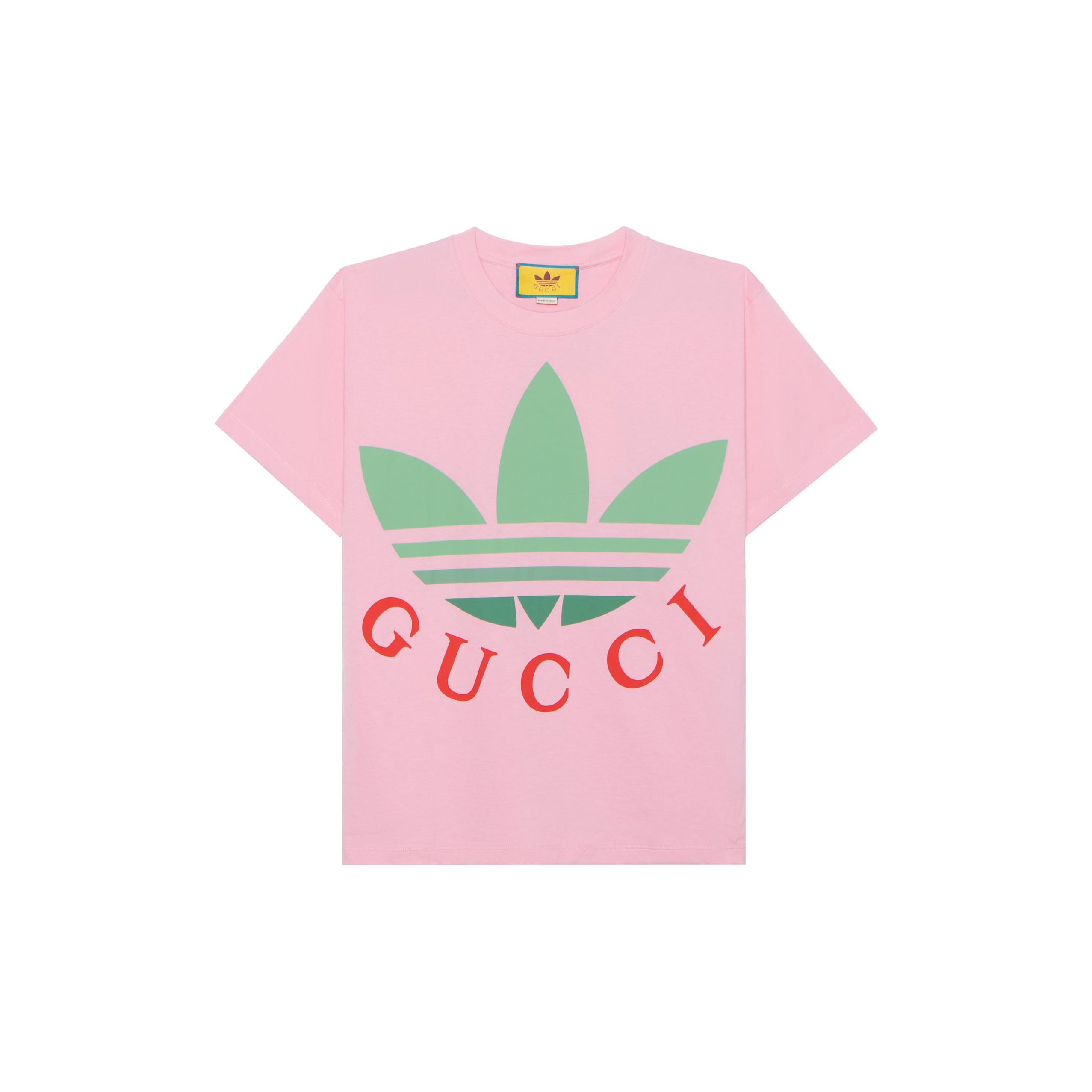 GUCCI X Adidas T Shirt Pink