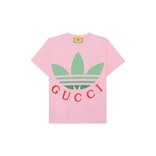 Adidas X GUCCI T-Shirts Women's Pink