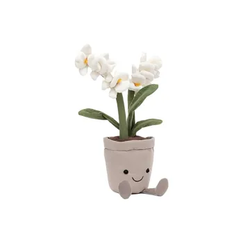 JELLYCAT Amuseable Cream Orchid Plush Toy