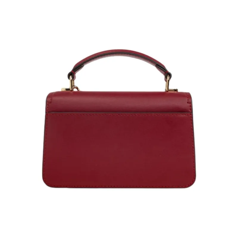 MICHAEL KORS Leather Shoulder Bag, Crossbody Bag, Handbag Women's Dark Red-2