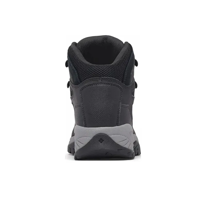 Columbia Newton Ridge Plus Anti-Slip Wear-Resistant Mid-Top Trekking Shoes Women's Black-4