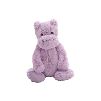 JELLYCAT Shy Collection Hippo North America Limited Hyacinth Purple Dolls Plush Doll 31cm High