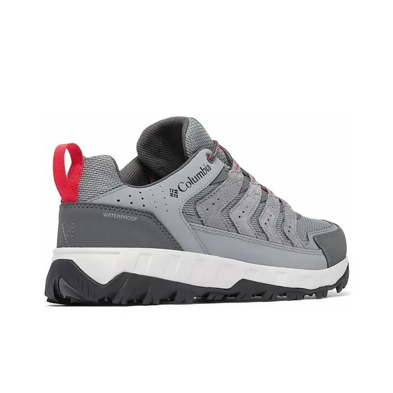 Columbia Strata Trail Anti Slip Wear Resistant Low Top Outdoor Shoes Men's Gray-3