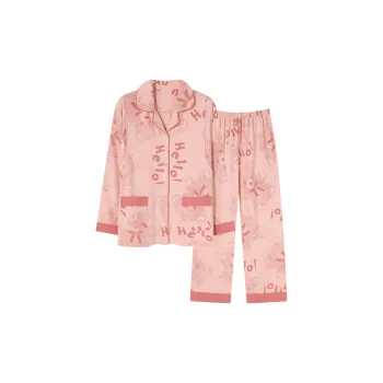 OUSHIBO Pajama Set Women's Pink