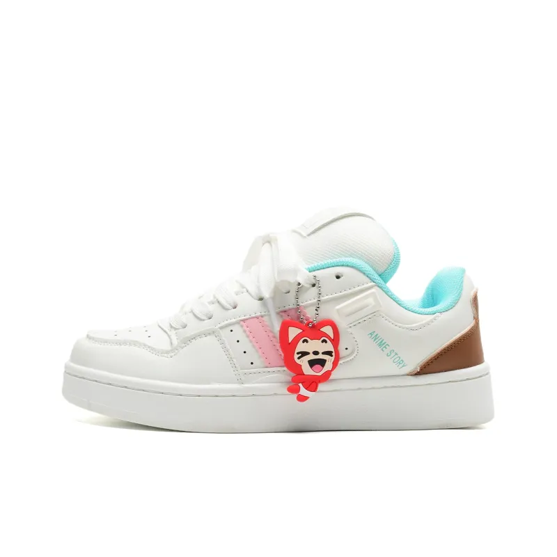 ALI THE FOX Slip Resistant, Abrasion Resistant, Lightweight, Breathable Low Top Skateboard Shoes Unisex Box Included-1