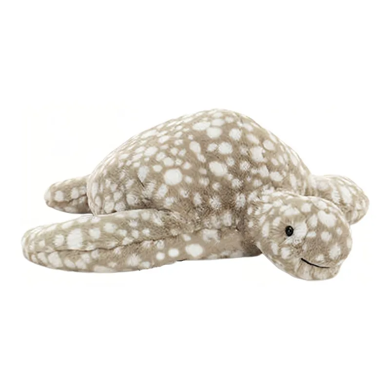 JELLYCAT Amphibian & Reptile Collection Silby Little Turtle Dolls Plush Doll 17cm Height-1