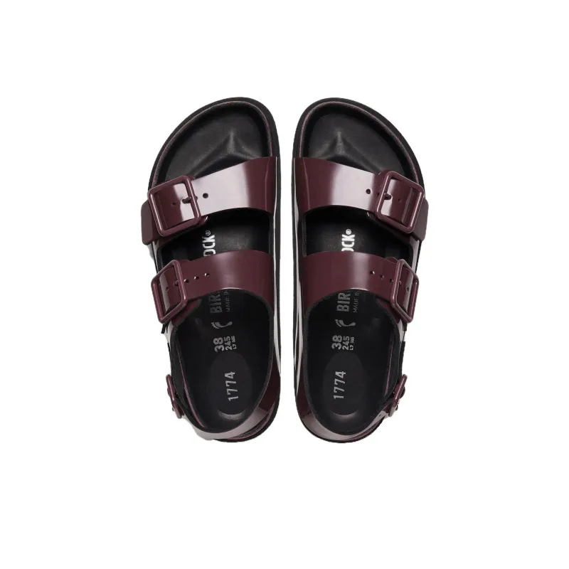 Birkenstock 1774 Strap Sandals Unisex Red Narrow Fit-2