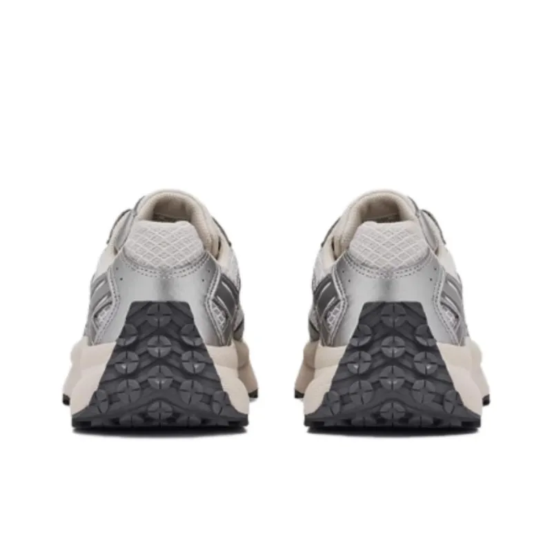 Onitsuka Tiger Anti Slip Wear Resistant Low Top Chunky Sneakers Unisex Gray-4