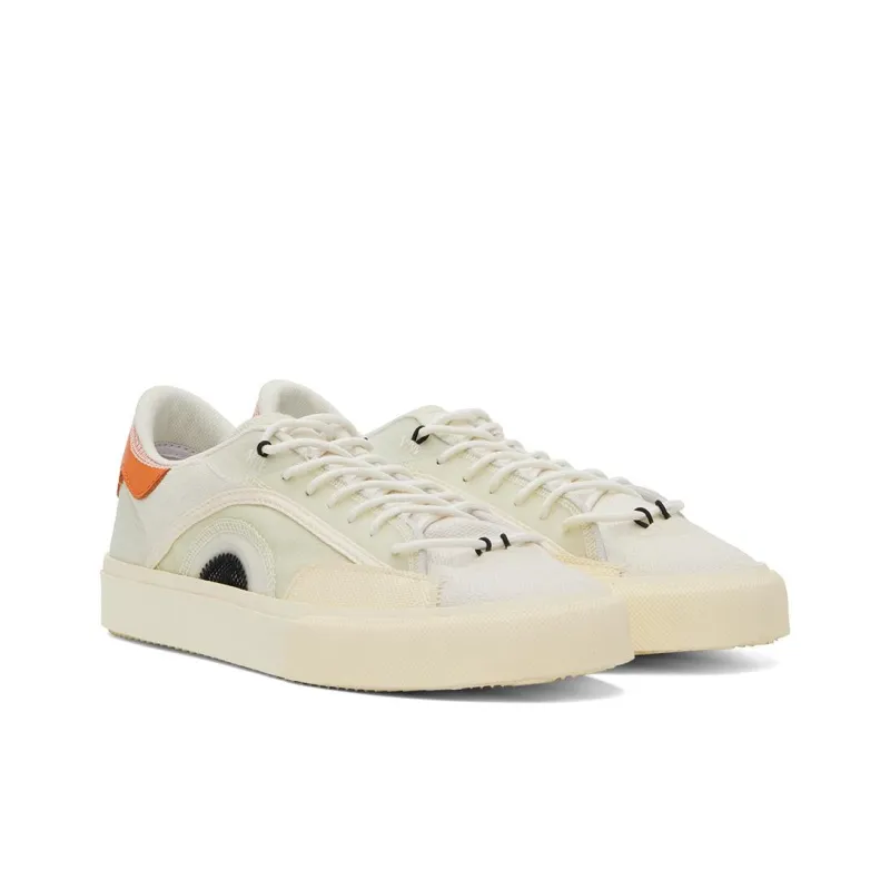 HERON PRESTON Low Top Skateboard Shoes Men's Ecru-3