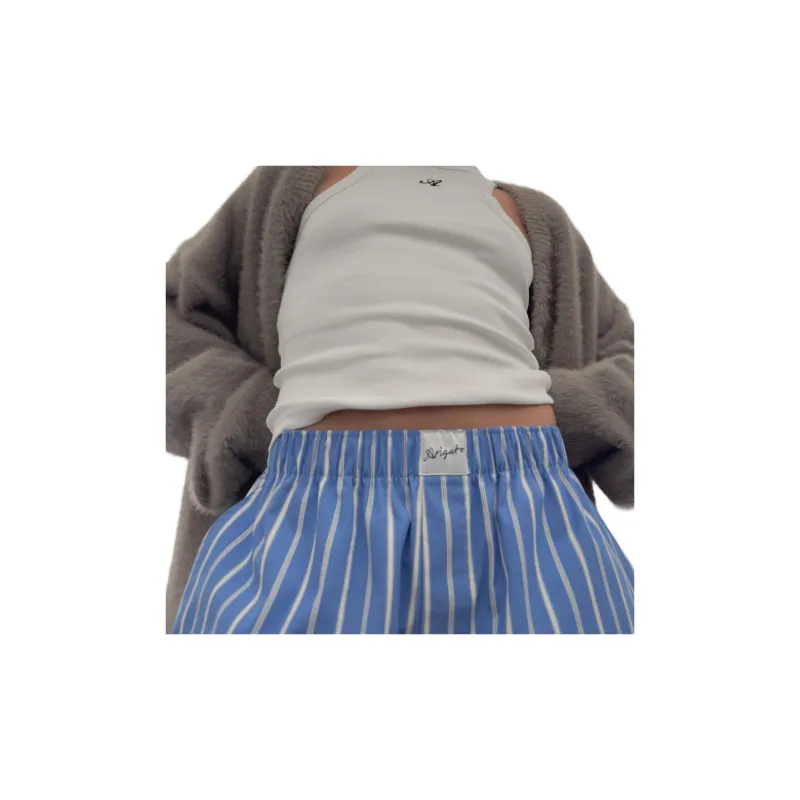 Axel Arigato Striped Cotton blend Shorts-5