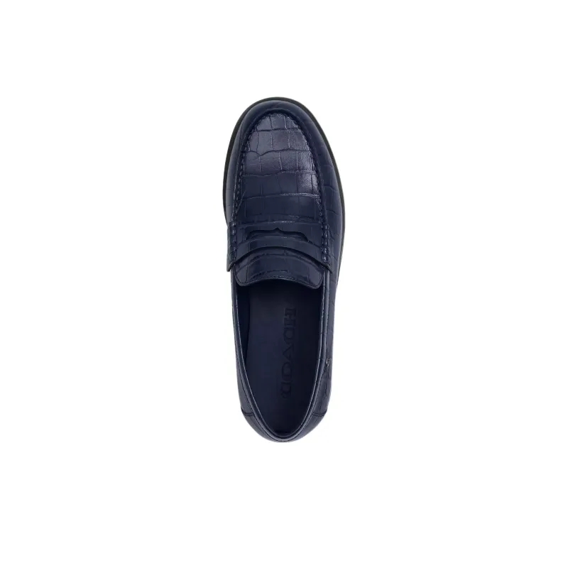 COACH Loafers Men Blue-3