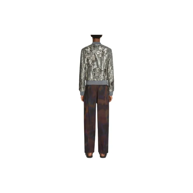 DRIES VAN NOTEN FW24 Jackets Coats Men's Silver-2