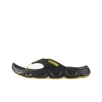 SALOMON Reelax Break 6.0 Abrasion-Resistant Slip-Resistant Flip Flops Men's Black