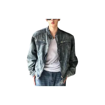 TESTUNG Denim Jackets Unisex