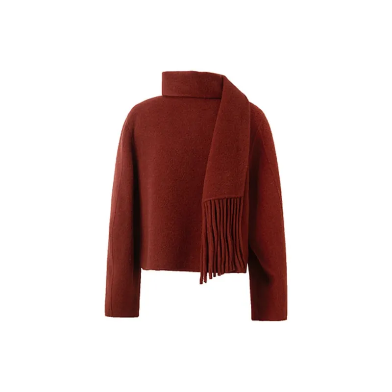 3COLOUR Coats Women's Red-1