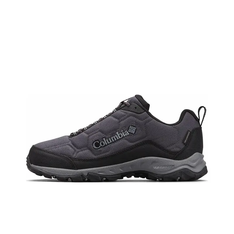 Columbia Firecamp Anti-Slip Wear-Resistant Low-Top Outdoor Shoes Men's Gray-0