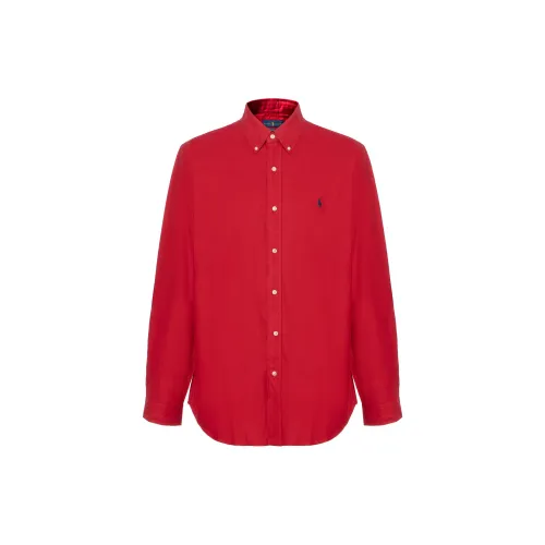 Polo Ralph Lauren Shirts Men Red