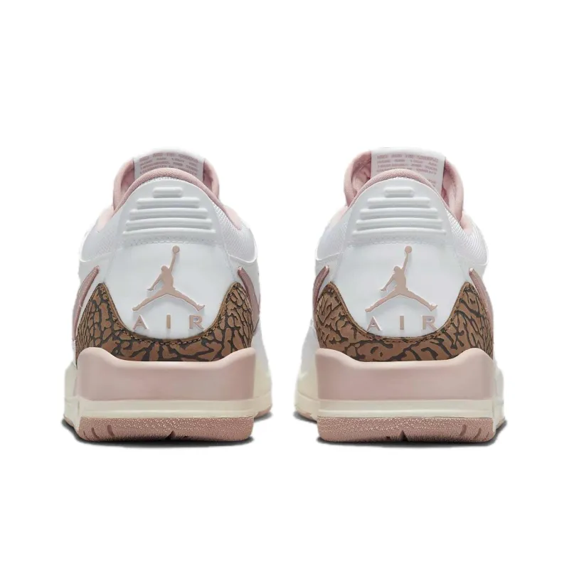 Air Jordan Legacy 312 Low 'White Archaeo Brown Sail Pink Oxford' Women's-4