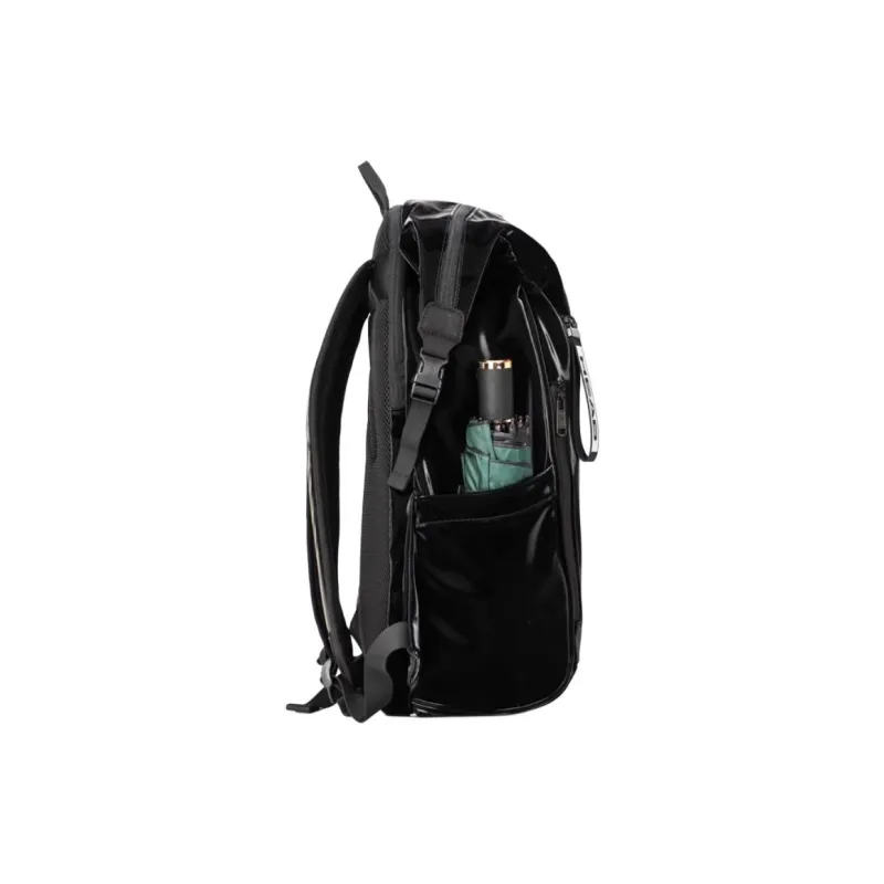 HEAD Fabric Backpack Large Size Unisex Black/Light Green-3