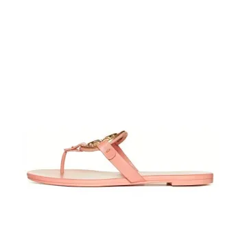 TORY BURCH Logo plaque Flat Slides