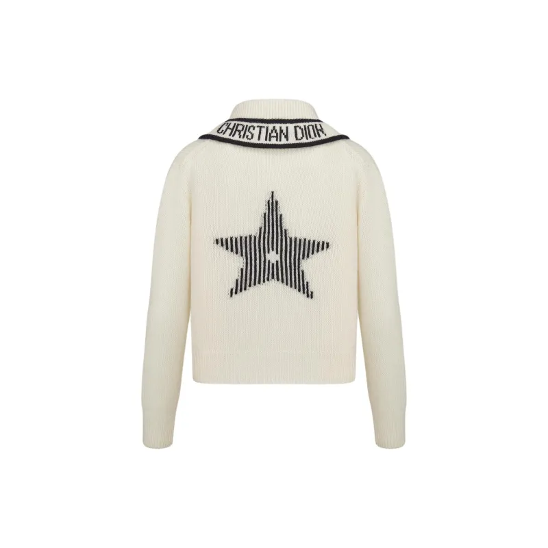 DIOR Dioralps Sweater Women's White-1