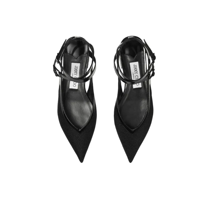 Jimmy Choo Jemima Casual Single Shoes Women's Black-4