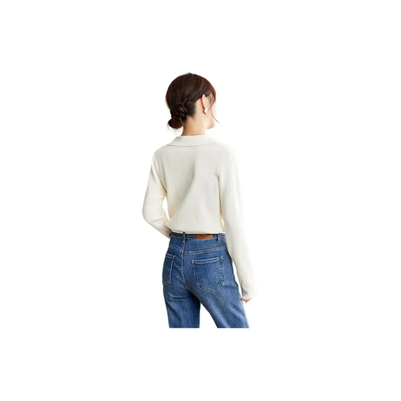 IDLE SOUL Knitwear Women's Ecru-0