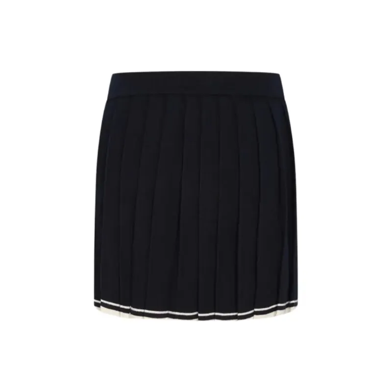 URBAN REVIVO Casual Short Skirts Women's Ink Blue-1