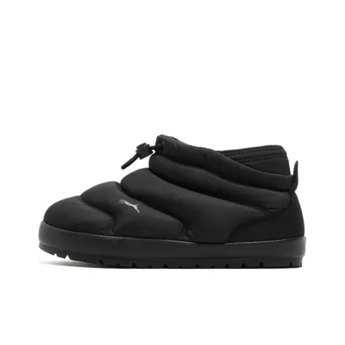 PUMA Slip Resistant Warm Mid Top Casual Shoes Unisex Black